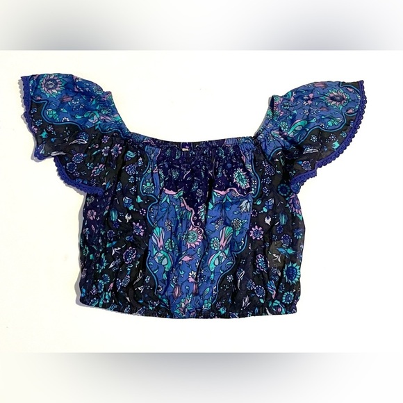 SPELL Kiss The Sky Top original Spell hand-drawn print
Bluejay S crop unicorn - Picture 4 of 12